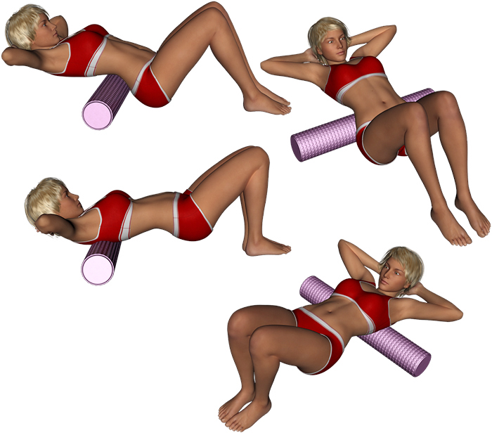 FOAM ROLLER - Le dos