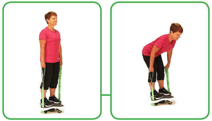 Gym &eacute;lastique - Elastiband - Soulev&eacute; Roumain (poign&eacute;es 6 et 8)