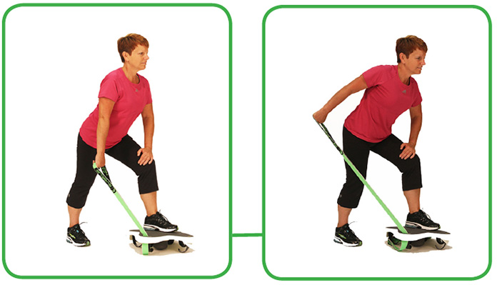 Elastiband - Extension de l&rsquo;&eacute;paule (poign&eacute;es 5 et 8)